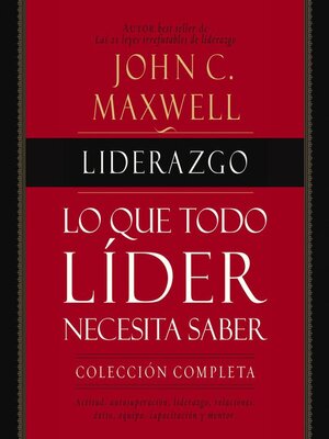 cover image of El manual de liderazgo